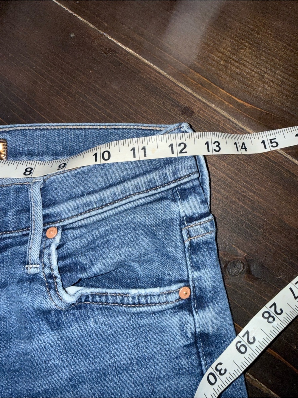 Mother Denim The Insider Crop Fray Jeans in Walking On Coals Size 26 - Picture 11 of 13